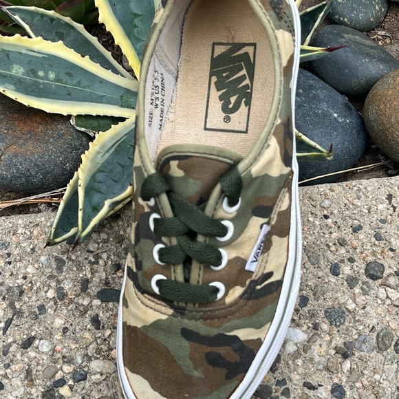 Vans Camouflage Canvas Original Low Top - Picture 11 of 12